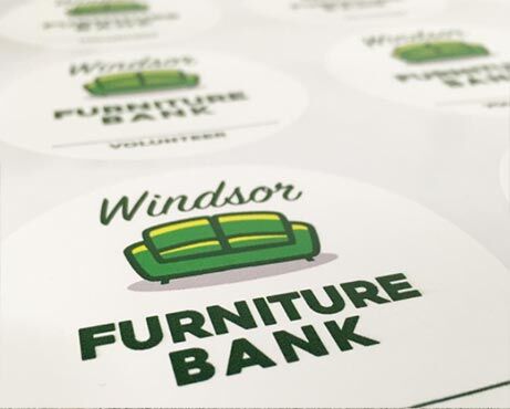 Windsor Furniture Bank Decals