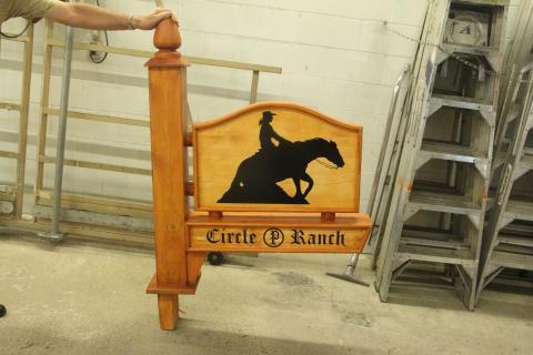 Wood and Sandblasted Signs