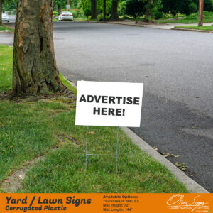 Yard and Lawn Signs